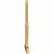 Ekena Millwork Saratoga Rough Sawn Timber Gable Bracket, Western Red Cedar, 72"W x 45"H x 2"D x 4"F, 15/12 Pitch GBW072X45X0204SAR00RWR - alternate 4